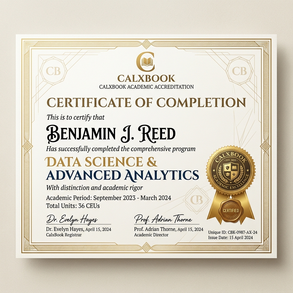 Accreditation Certificate